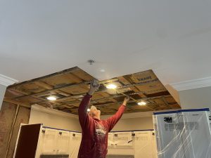 popcorn ceiling