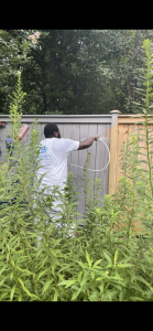 pressure washing